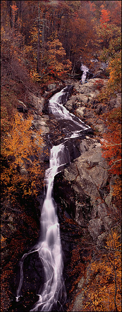 Whiteoak Canyon Falls No. 1 Panorama, Shenandoah National Park, VA