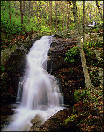 Two Falls at Crabtree Falls, Nelson County, VA