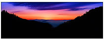 Sunrise Over Oconaluftee Valley, Great Smokey Mountains National Park