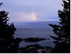Rainbow from Acadia National Park, Maine 