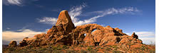 Turret Arch Panorama, Arches National Park, UT