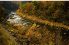 The Maury River Through Goshen Pass in Fall, VA